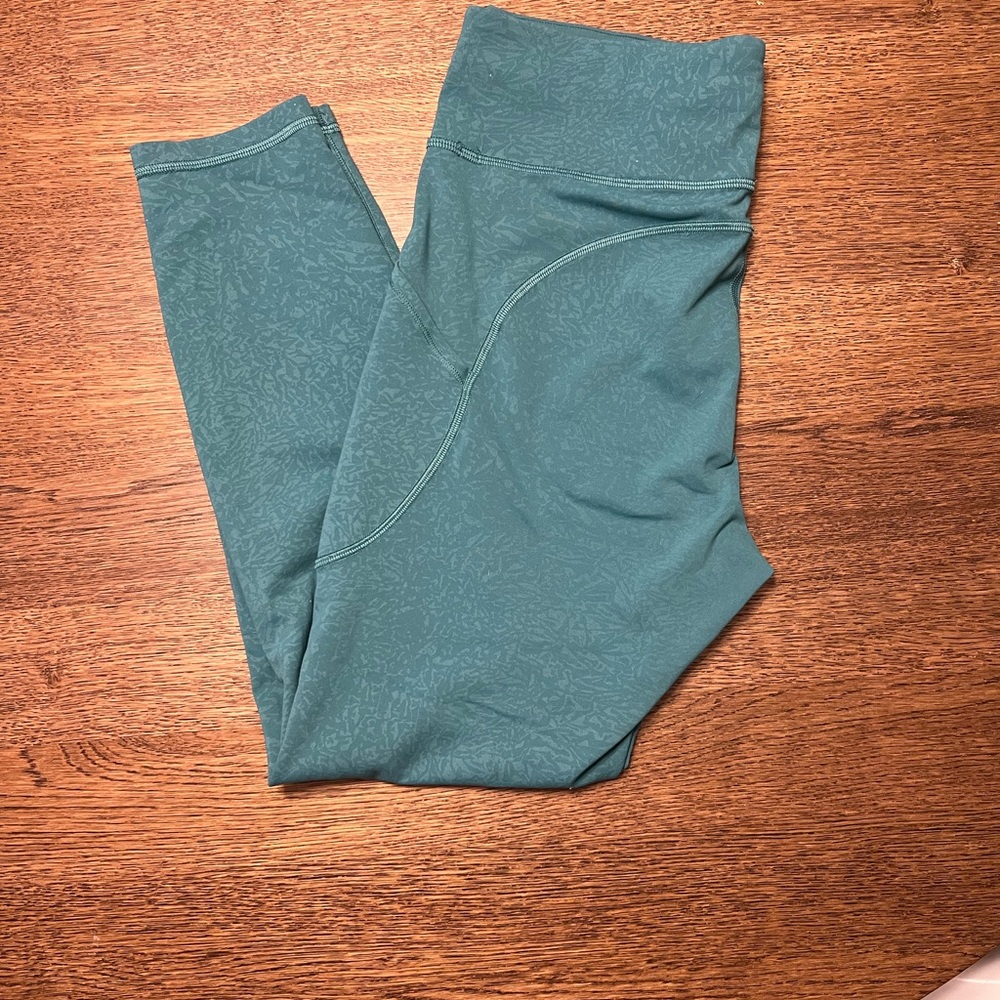 Lululemon Athletica Teal Leggings